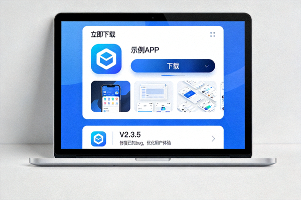 电脑端APP下载界面展示图